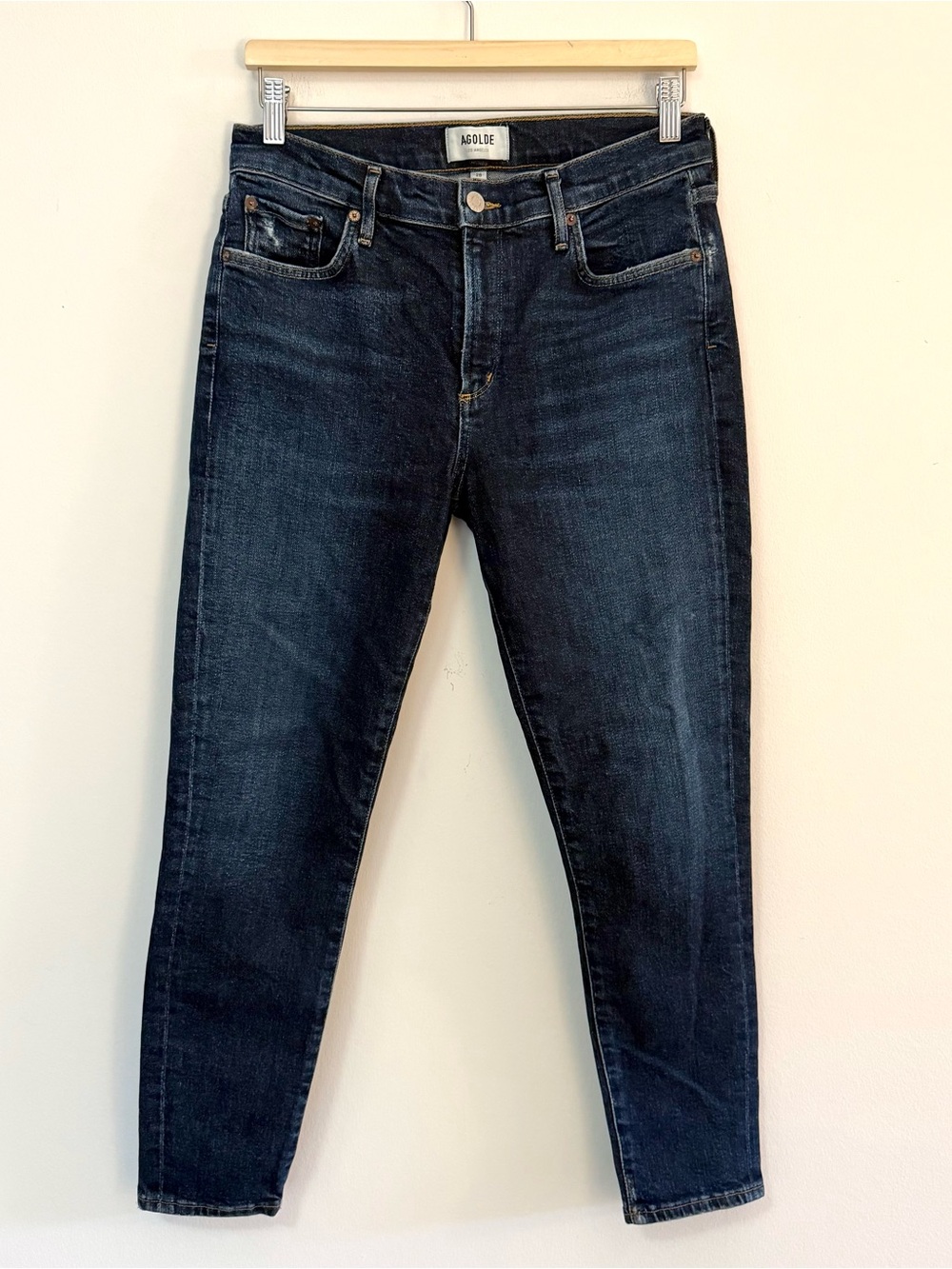 AGOLDE Sophie Skinny Jeans Women’s 28 Dark Wash Stretch Denim A018-1256